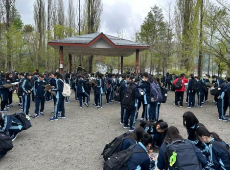 校長室だより　１学年オリエンテーション遠足