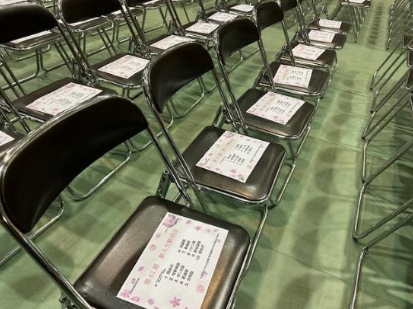 校長室だより　第61期 新入生歓迎会